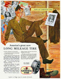 Tire Friends 1940s Vintage Retro Advert Poster