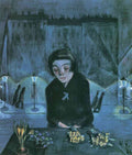 Tired Flower Girl Sonia Gramatte Walter Gramatte Expressionism A4 Photo Print