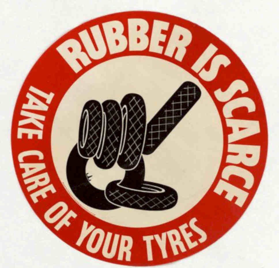 Tires Scarce Rub Vintage Retro Advert Poster A4 Photo Print