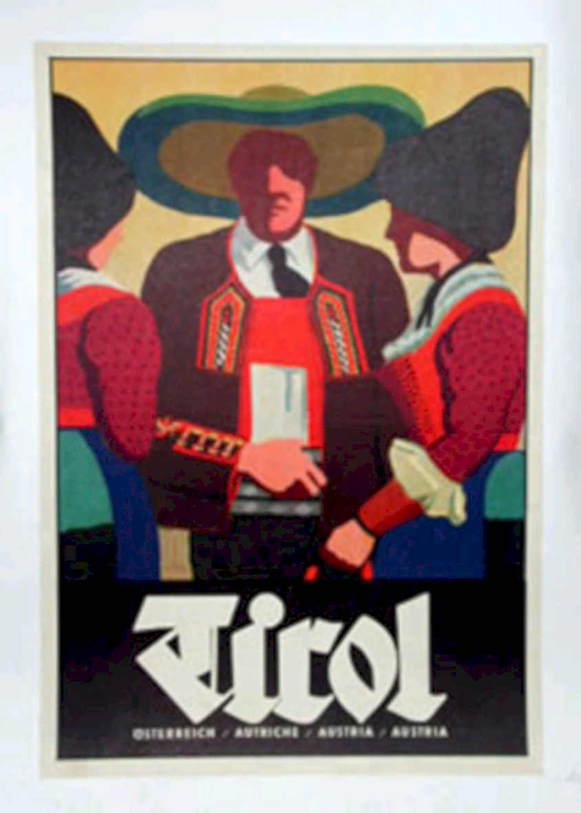 Tirol Vintage Retro Advert Poster A4 Photo Print