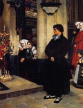 Tissot During The Service Martin Luther S Doubts A4 Photo Print