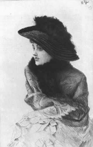 Tissot Portrait De M N A4 Photo Print