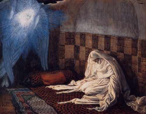 Tissot The Annunciation A4 Photo Print