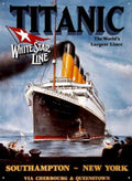 Titanic Ocean Liner Vintage Retro Advert Ads A4 Photo Print
