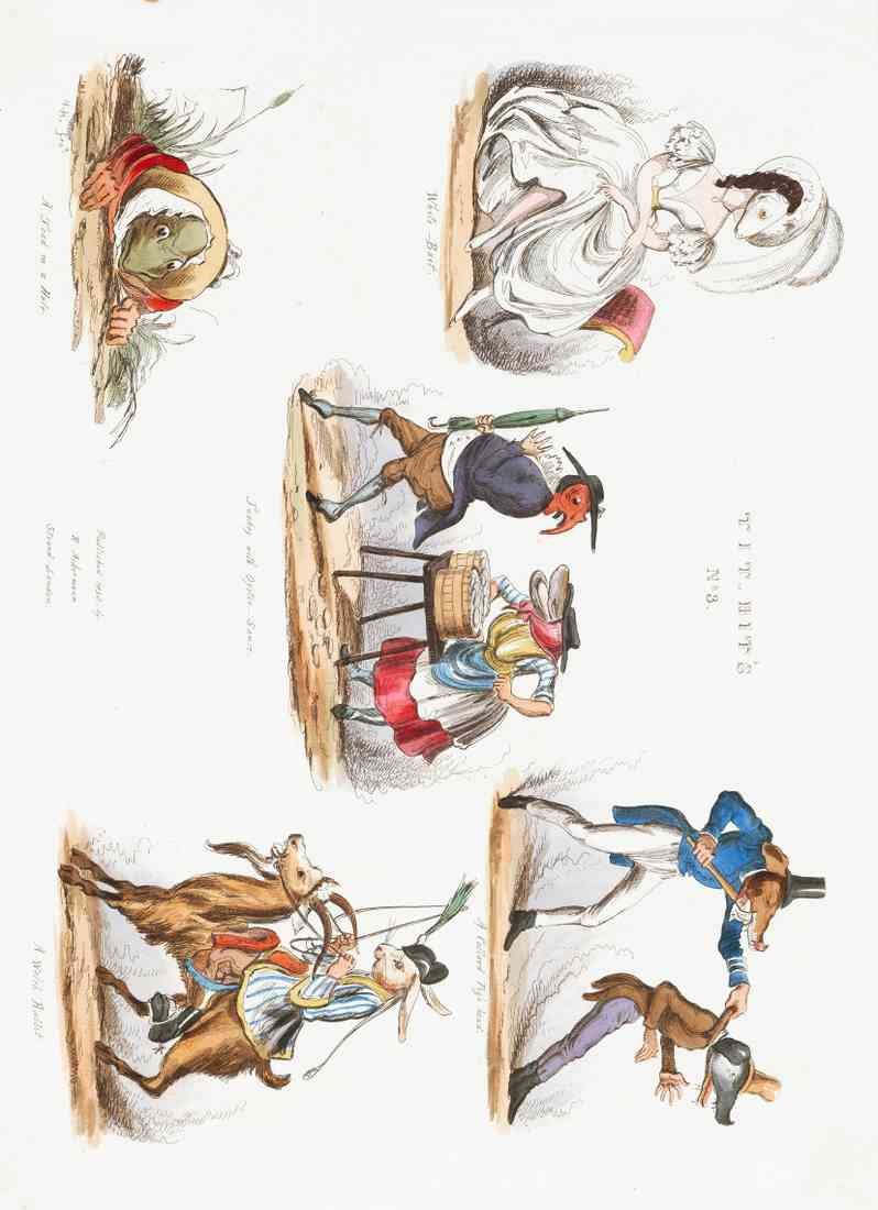 Titbits 1830C Vintage Cartoon Joke A4 Photo Print