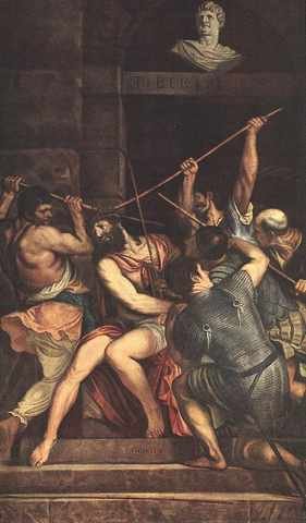 Titian Christ Crowned With Thorns A4 Photo Print