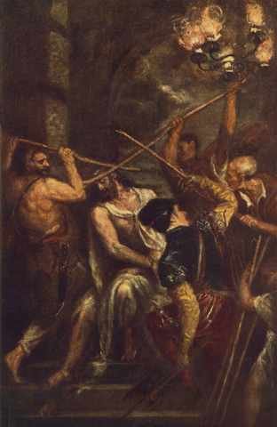 Titian Crowning With Thorns A4 Photo Print