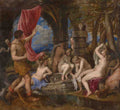 Titian Diana and Actaeon A4 Photo Print