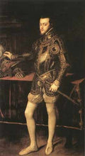 Titian King Philip Ii A4 Photo Print