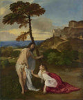 Titian Noli me Tangere A4 Photo Print