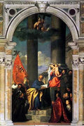 Titian Pesaros Madonn1519 1526 A4 Photo Print