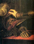 Titian Philipp Ii As Prince 1550 51 Detail A4 Photo Print