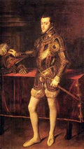 Titian Philipp Ii As Prince 1550 51 A4 Photo Print