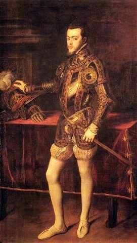 Titian Philipp Ii As Prince 1550 51 A4 Photo Print