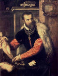 Titian Portrait Of Jacopo Strad A4 Photo Print