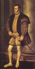 Titian Portrait Of Philip Ii A4 Photo Print