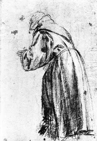 Titian Saint Bernardine 1531 A4 Photo Print