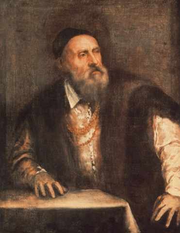 Titian Self Portrait A4 Photo Print