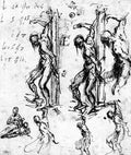 Titian Studies Of Saint Sebastian 1520 A4 Photo Print