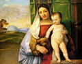 Titian The Gipsy Madonn1510 1511 A4 Photo Print