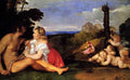 Titian The Three Ages Of Man 1511 12 A4 Photo Print