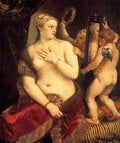 Titian Venus In Front Of The Mirror 1553 54 A4 Photo Print