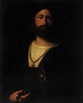 Titian a knight of malta 1515 Art A4 Photo Print