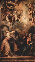 Titian annunciation 1 Art A4 Photo Print