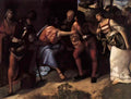 Titian christ and the adulteress 1510 Art A4 Photo Print