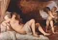 Titian danae 1546 Art A4 Photo Print