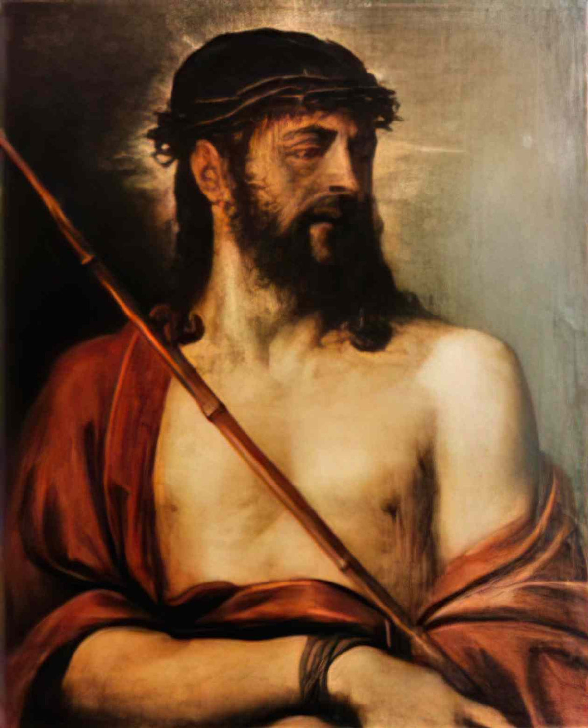 Titian ecce homo Art A4 Photo Print
