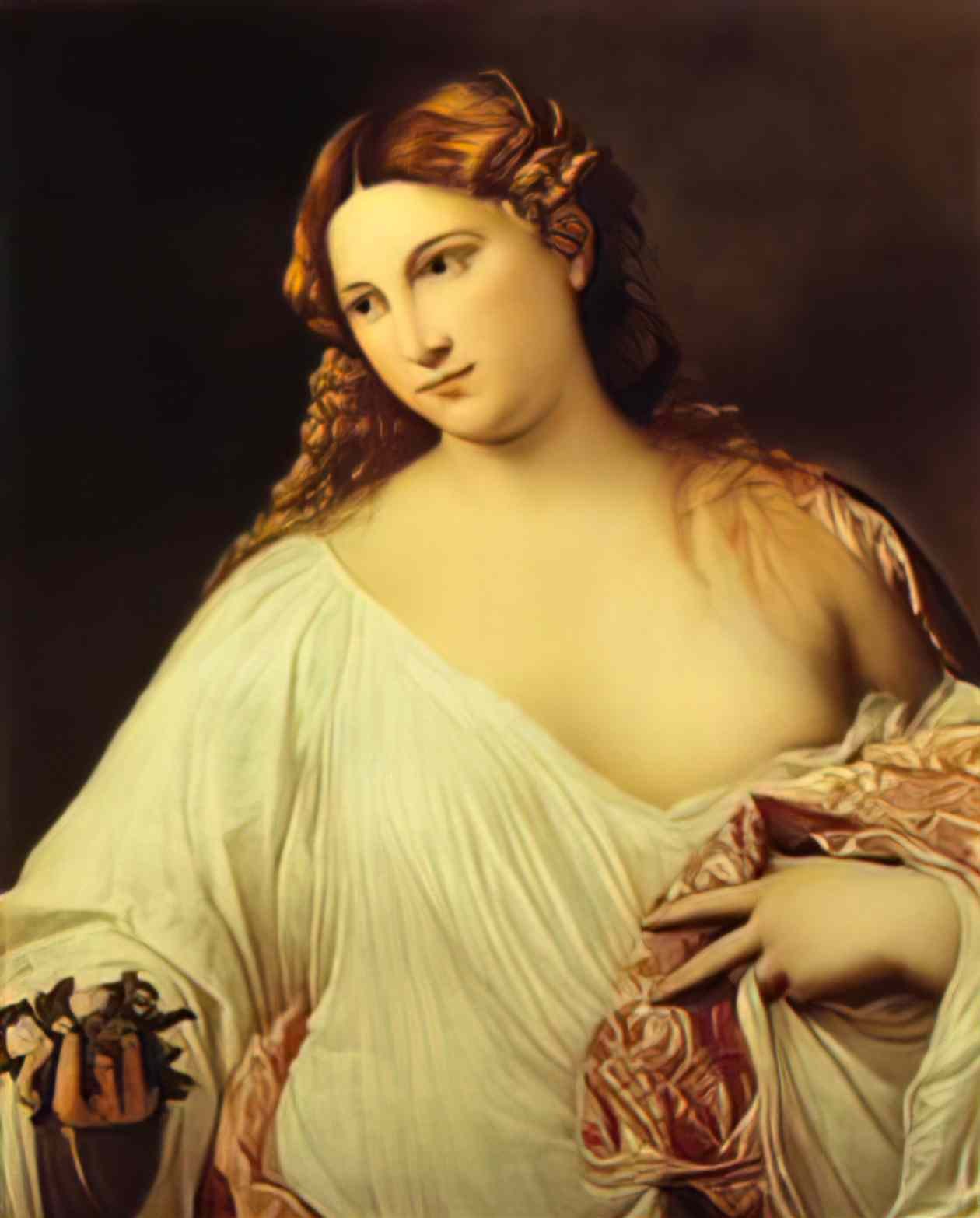 Titian flora Art A4 Photo Print