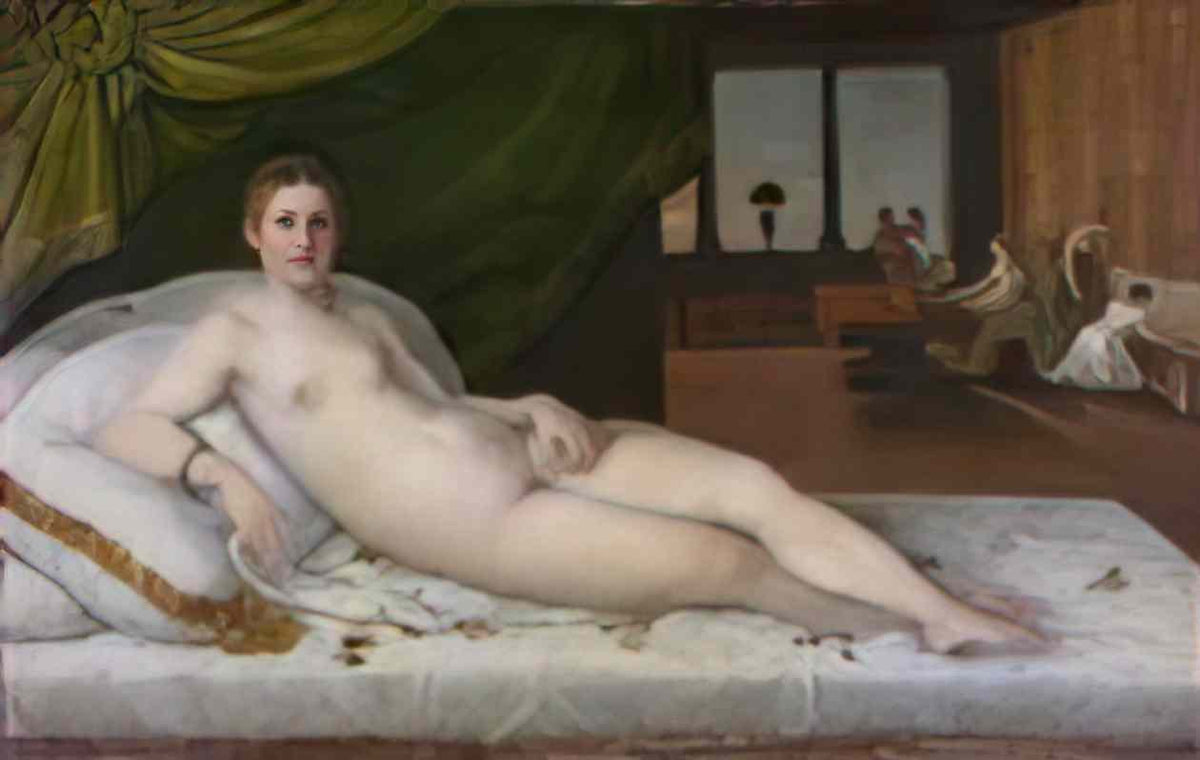 Titian liggie venus 1565 Art A4 Photo Print
