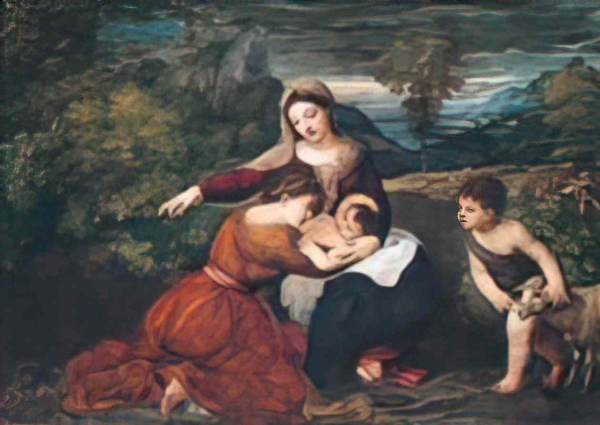 Titian not detected 224922 Art A4 Photo Print