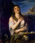 Titian penitent st mary magdalene Art A4 Photo Print