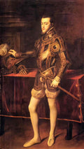 Titian philipp ii as prince 1551 Art A4 Photo Print