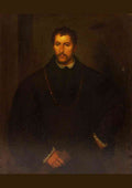 Titian portrait of a young man the young englishman A4 Photo Print