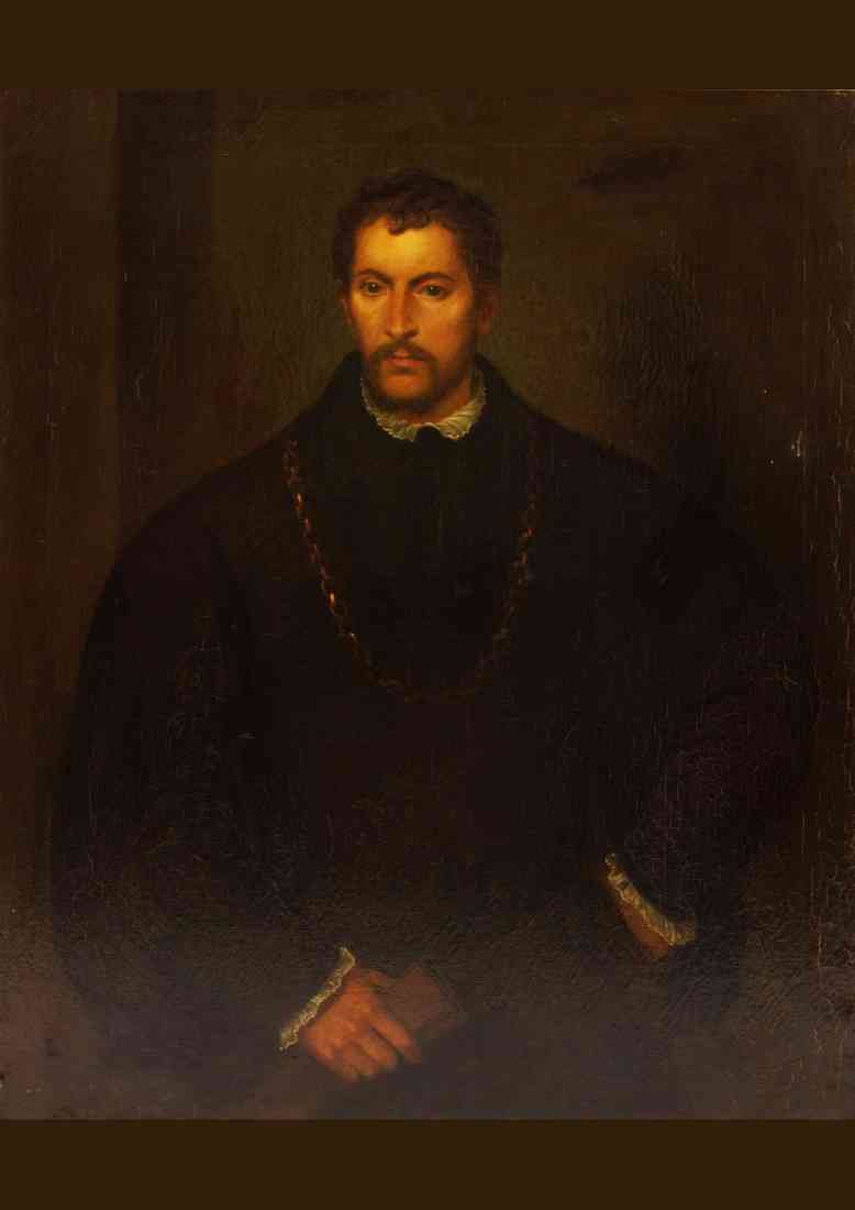 Titian portrait of a young man the young englishman A4 Photo Print