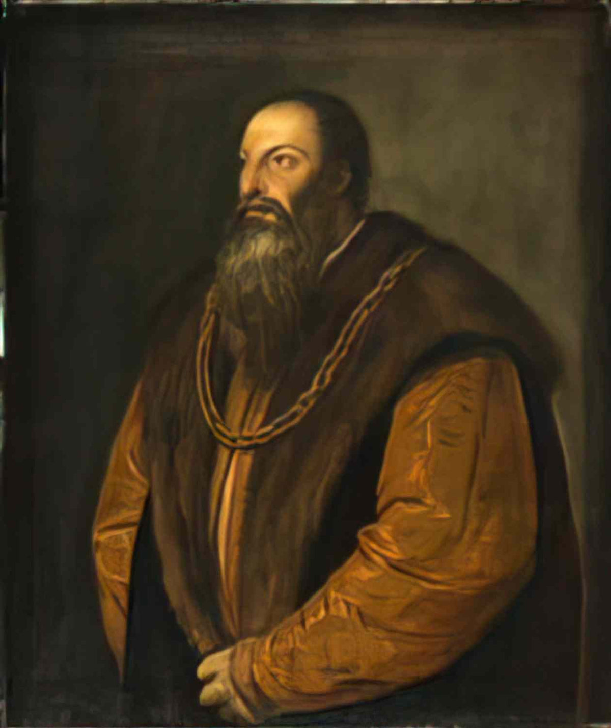 Titian portrait of pietro aretino 1 Art A4 Photo Print