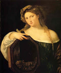 Titian profane love 1515 Art A4 Photo Print