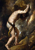 Titian sisyphus A4 Photo Print