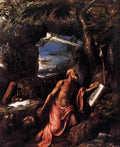 Titian st jerome 1 Art A4 Photo Print