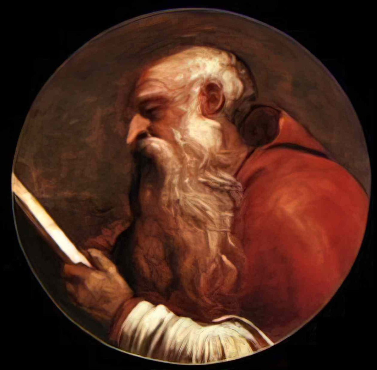 Titian st jerome Art A4 Photo Print
