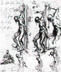 Titian studies of saint sebastian 1520 Art A4 Photo Print