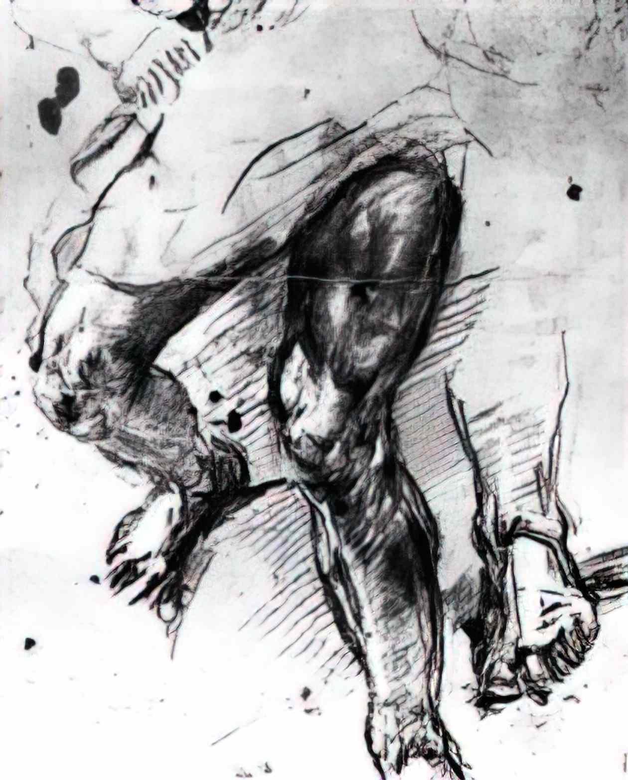 Titian study of legs 1557 Art A4 Photo Print
