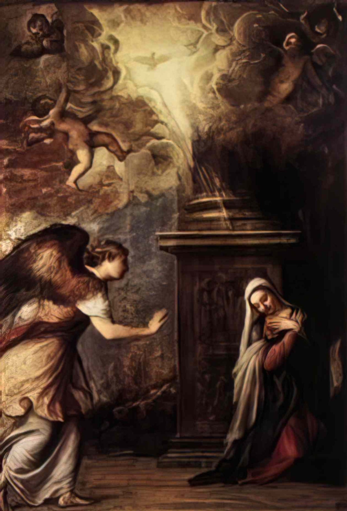 Titian the annunciation 1 Art A4 Photo Print