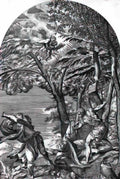 Titian the martyrdom of saint peter Art A4 Photo Print