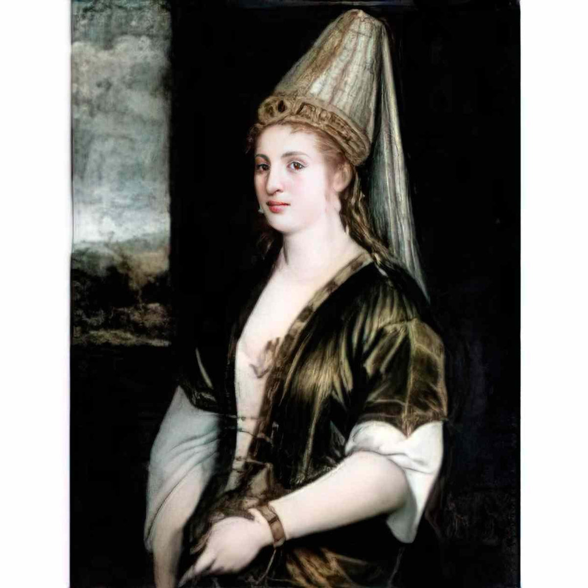 Titian the red sultana Art A4 Photo Print