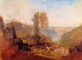 Tivoli Castle Joseph Mallord Turner A4 Photo Print