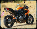 Tnt899S 08 02 A4 Photo Print Motorbike Vintage Aged